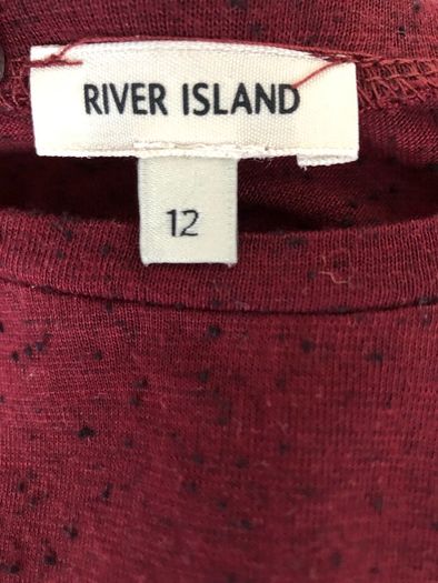 River island hi low tunic - sz 12