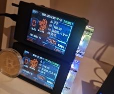 2 x nerd mini bitcoin miners.
