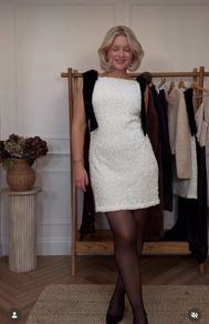 sequin mini dress