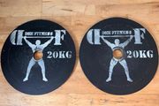 2 x 20KG Olympic Weight Plates