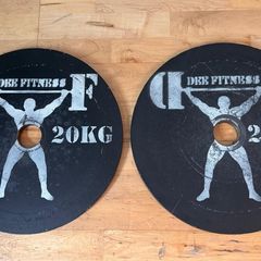2 x 20KG Olympic Weight Plates