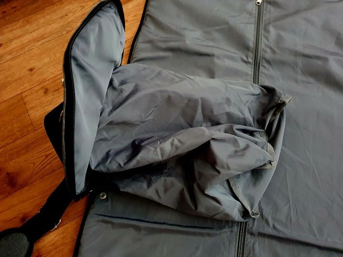 Weekender Travel Bag with Suit Carrier & Shoe Compartment