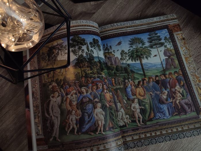 The Sistine Chapel ! Beautiful Illustartions ! 2017 ! by Scripta Maneant !