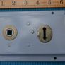 Double Handed Flanged Rim Door Lock 6" x 4" Image 7