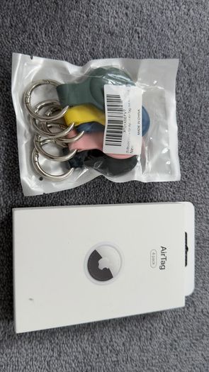 Apple AirTag 4-Pack, Brand New & Unopened, with Cases