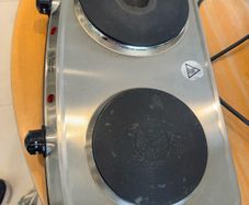 Mini Electric Hob 2 Plates