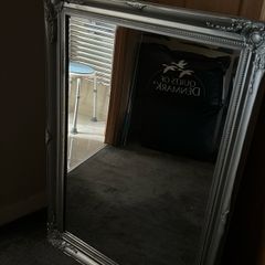 Antique style silver mirror