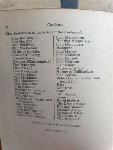 the Scottish clans and their tartans