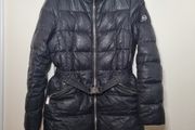 womens Michael Kors duck down puffer coat jacket black MK  size XS  extra small