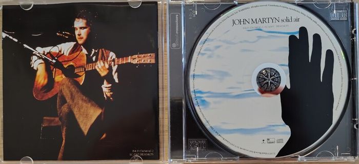 John Martyn - Solid Air CD (1972) 1998 Reissue Folk Rock EX+