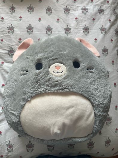Squishmallow brand: Fuzz-a-mallow mouse teddy