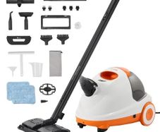 Steam Cleaner, Multipurpose Powerful Steamer with 23 Accessories, Steamer Cleaing with Extra-Long Power Cord, 88 oz Tank and Portable Handle