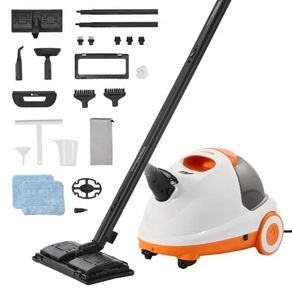 Steam Cleaner, Multipurpose Powerful Steamer with 23 Accessories, Steamer Cleaing with Extra-Long Power Cord, 88 oz Tank and Portable Handle