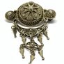 Rare antique silver Norwegian Solje brooch Image 3