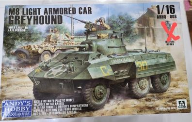 1/16 Andys Hobby M-8 Greyhound without figure