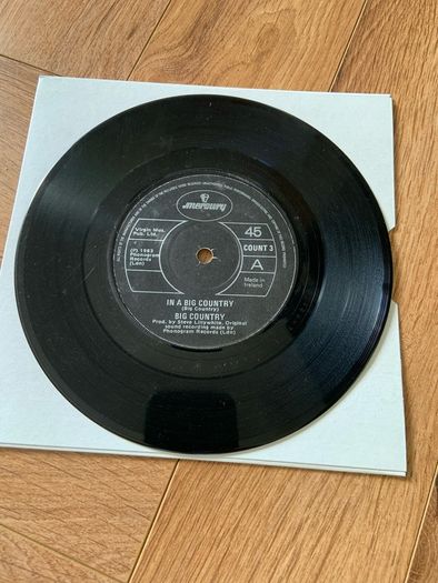 Big Country - In A Big Country 7" Vinyl Record 1983