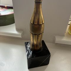 Rare Coca Cola Brass Bottle
