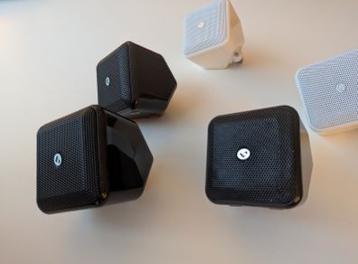 boston acoustics soundware xs surround sound speakers & sub