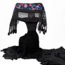 Brand new Designer oversized embroidered scarf Image 3