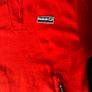 Vintage Reebok Red/Orange Fleece Quarter Zip Pullover Jacket Y2K Size L-XL Image 10