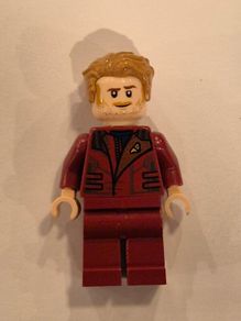 LEGO Marvel Peter Quill Star Lord Minifigure