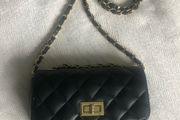 Genuine leather navy bag