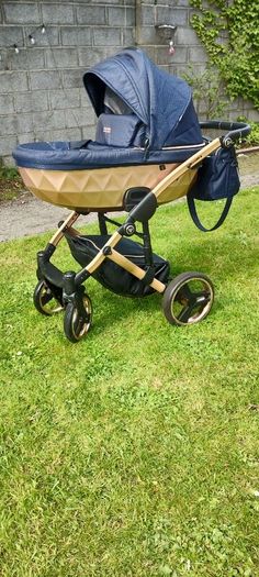 Junama Rose gold handcraft pram pushchair travel system