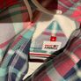 Tommy Jeans logo crop hoodie in tartan medium M SOLD OUT Image 8