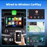2025 New Wireless CarPlay /Android Auto Adapter Wireless Dongle Ultra Compact | For Factory-Wired CarPlay Image 3
