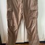 Next Men's cotton cargo pants Brown Mushroom 36R Image 2