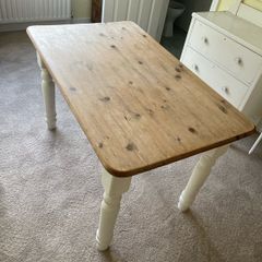 Solid Pine Farmhouse Table Rustic Style