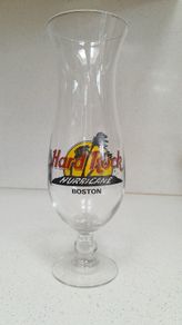 Hard Rock Cafe Boston - Hurricane Cocktail Glass