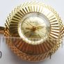 Vintage gold-plated Simca Antimagnetic Pendant Mechanical Watch W/necklace.(works well) Image 10