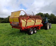 Krone Turbo 2900 Silage Wagon Zero Grazer