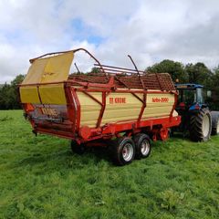 Krone Turbo 2900 Silage Wagon Zero Grazer