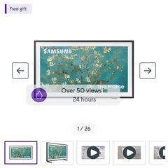 Samsung tv the frame 32"