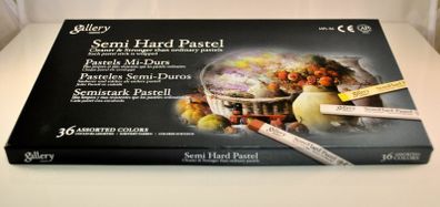 Gallery by Mungyo: Semi Hard Artist's Pastels (36 Multicolour)