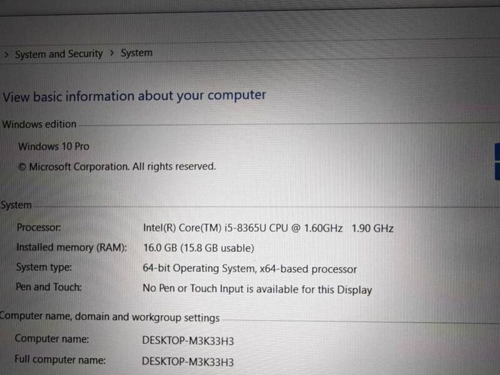Dell Latitude 5500 | i5 | 16GB RAM | SSD | Excellent Condition
