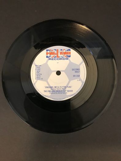 The England World Cup Squad Vinyl Record