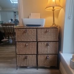 Wicker Storage Unit