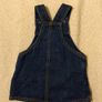 Next Blue Denim Pinafore Dress Image 6