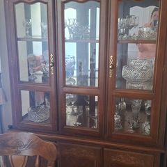 Large Vintage Display Cabinet