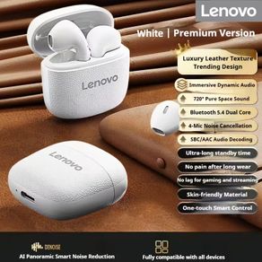 Lenovo TWS In-Ear Wireless Earbuds with Active Noise Cancelling (ANC)