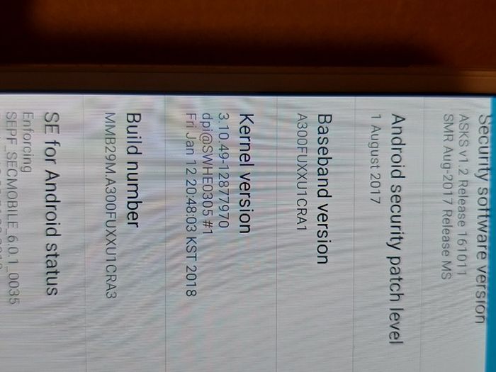 Samsung Galaxy A3 Mobile Phone, Model SM-A300FU, 16GB, Vodafone network, in excellent condition