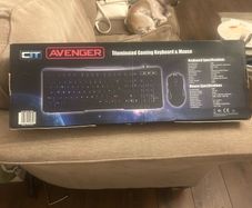 CT Avenger Illuminated Gaming Keyboard & Mouse