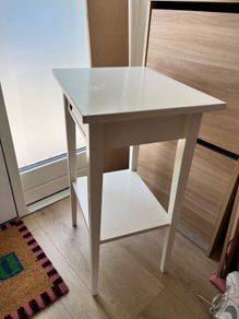 White side table/small hall table