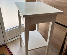 White side table/small hall table
