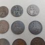English Half Penny x 25 Date Run 1916 To 1940 Image 5