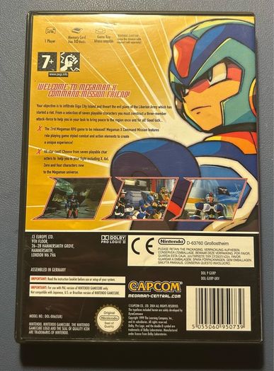 Megaman X Command Mission GameCube