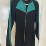 Maje Black & Green Dress Image 3